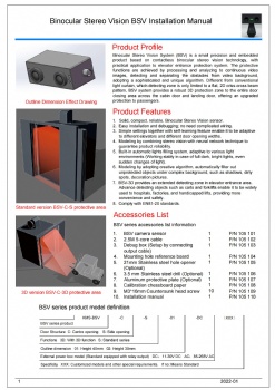 Binocular Stereo Vision photocell