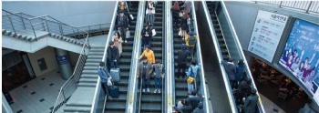 Public traffic escalator